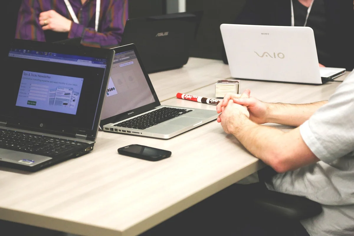 Female SaaS founder working on her business